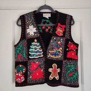 Ugly Christmas Sweater Vest 🎄🛷🎁